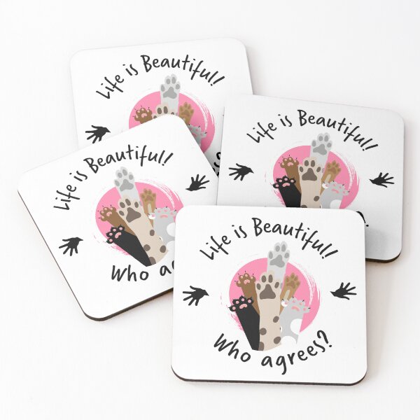 Item preview, Copy of Life is beautiful, who agrees, only goods vibes designed and sold by evk-art.