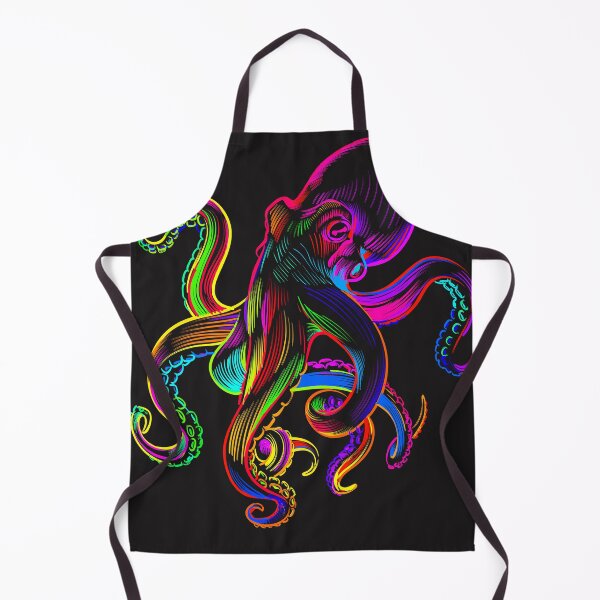Item preview, octopus funny octopusses squids krakens sea krakens sea monster animals colorful designed and sold by teeartforyou.