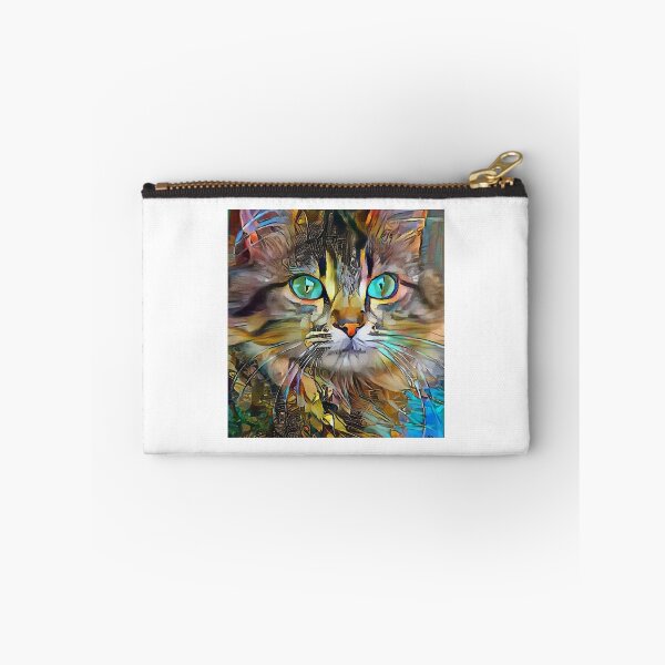 Item preview, Kanella, cat, chat, cat, lea roche paintings Chiffon Top designed and sold by Vitragiidecor.