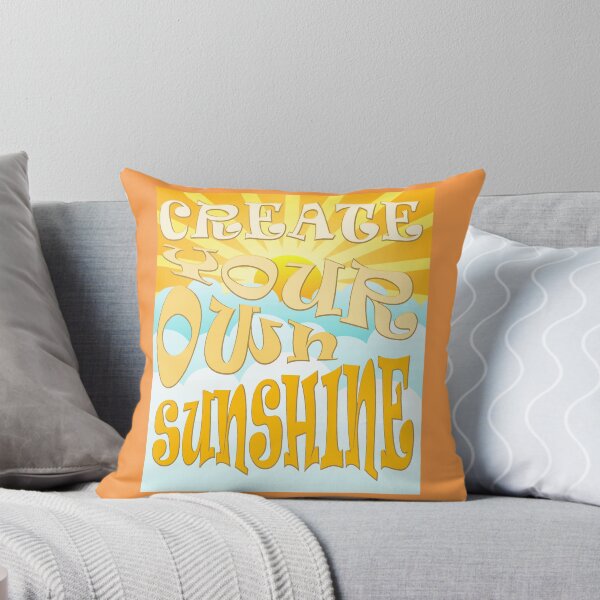 Item preview, Create Your Own Sunshine Inspirational Quote With Sunny Sky designed and sold by taiche.