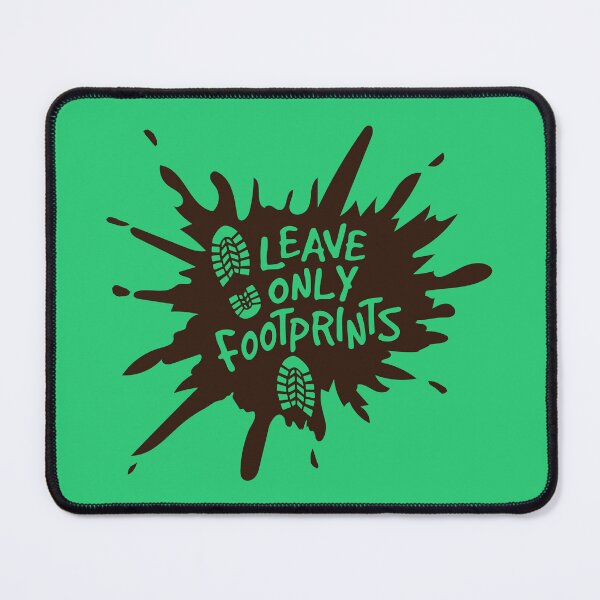 Item preview, Leave Only Footprints designed and sold by mralphcreative.
