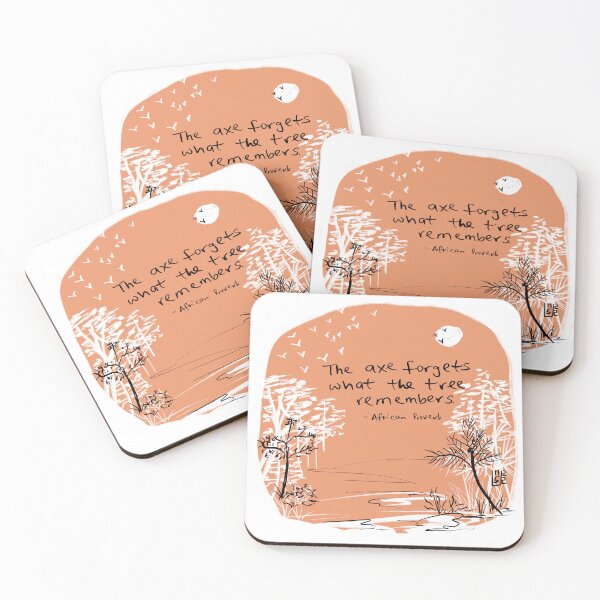 Item preview, The axe forgets what the tree remembers designed and sold by Nancie-Lane.