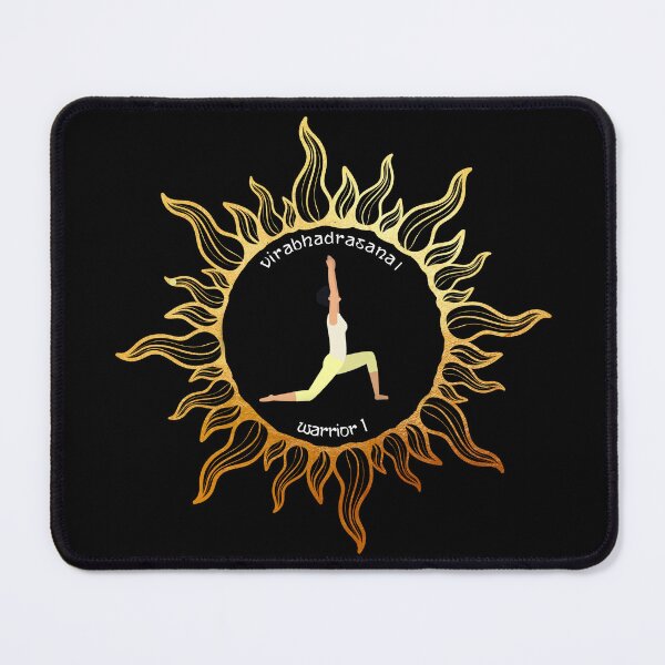 Item preview, The Sun Warrior 1 Yoga Pose designed and sold by Mindful-Designs.