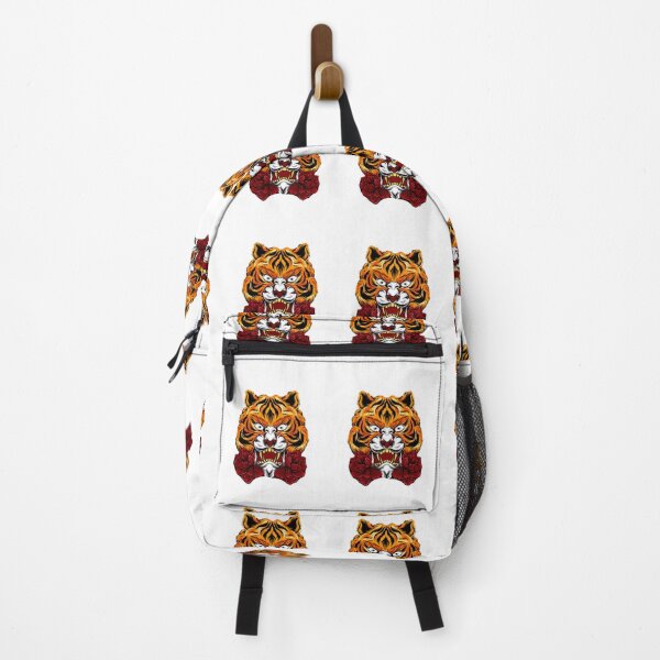 Item preview, Tiger with Red Flower designed and sold by Ala Muk.