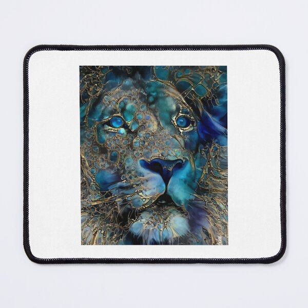 Item preview, Lea roche lion .   designed and sold by Vitragiidecor.