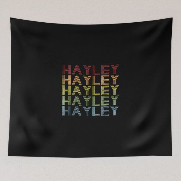 Item preview, Hayley Name T Shirt - Hayley Vintage Retro Hayley Name Gift Item Tee designed and sold by oslandefren.