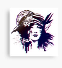 Pop Culture Woman Canvas Print