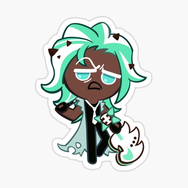 "toothpaste / mint choco cookie !" Sticker for Sale by spiltmilk0