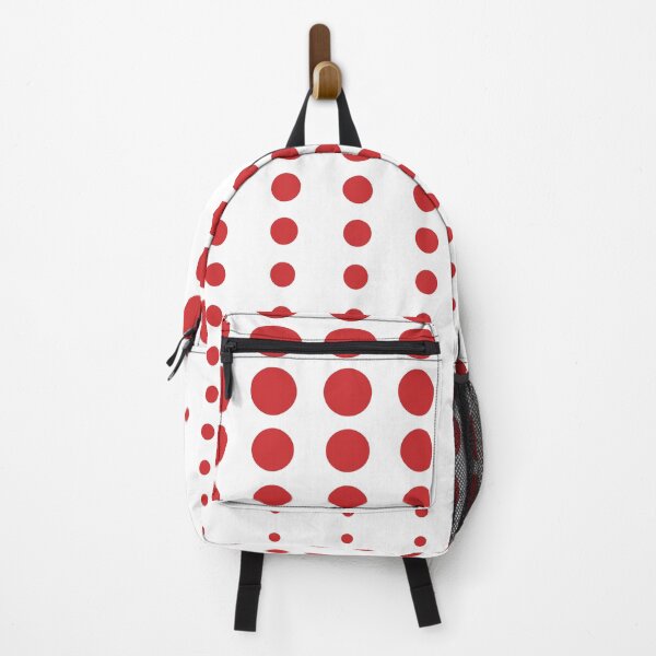 Item preview, Red and White Reduced Polka Dots Pattern Pairs Coloro 2022 Popular Color Red Glow 013-43-37 designed and sold by ColorOfTheYears.