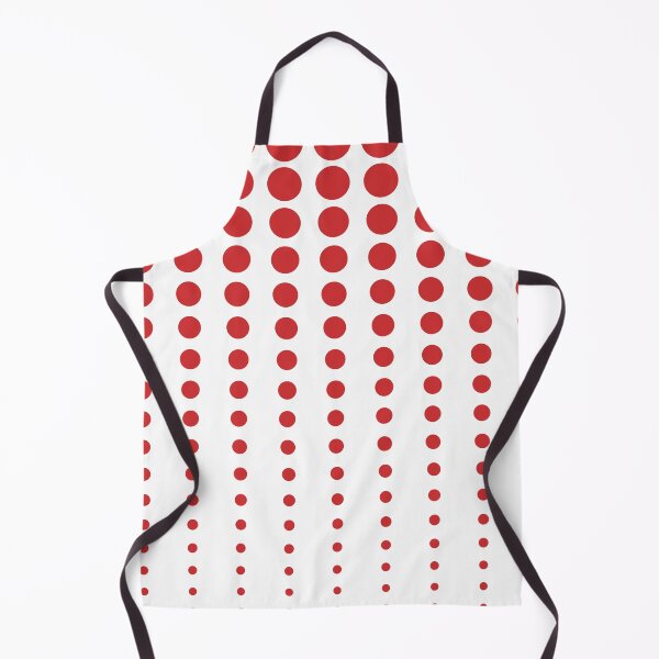 Item preview, Red and White Reduced Polka Dots Pattern Pairs Coloro 2022 Popular Color Red Glow 013-43-37 designed and sold by ColorOfTheYears.