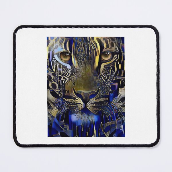 Item preview, Goshawk, leopard, leopard, lea roche paintings Long  designed and sold by Vitragiidecor.