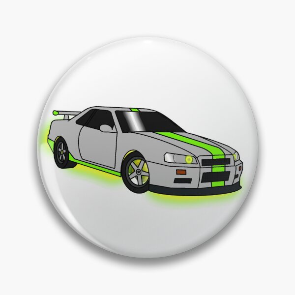 Artikelvorschau, Skyline Street Racer Grün entworfen und verkauft von Sparky-Art.
