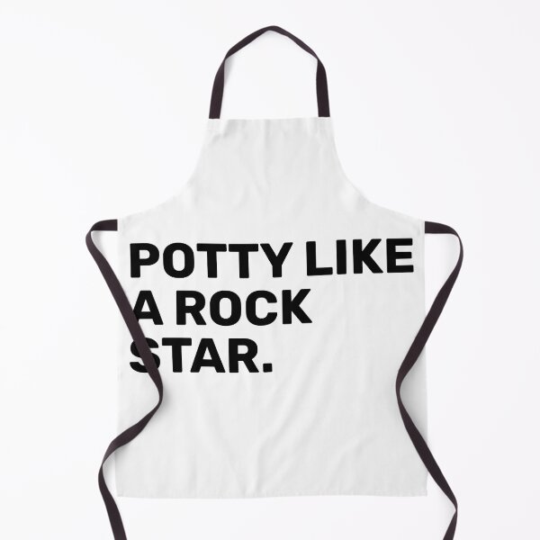 Item preview, Copy of Potty Like A Rock Star | funny designed and sold by BopleDesigns.