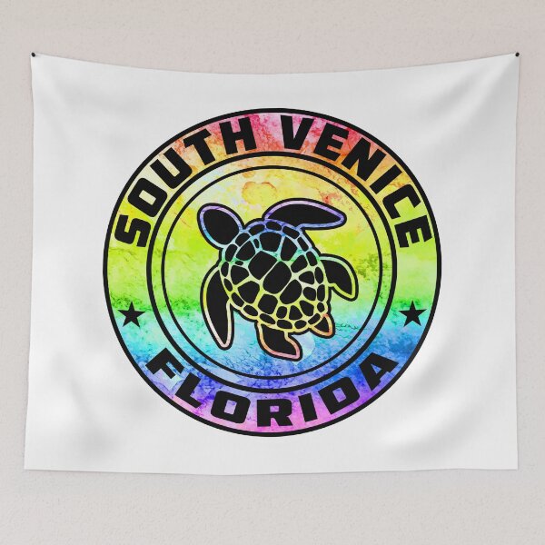 Item preview, South Venice Beach Florida Sea Turtle FL  designed and sold by DESTINATIONS DECAL.