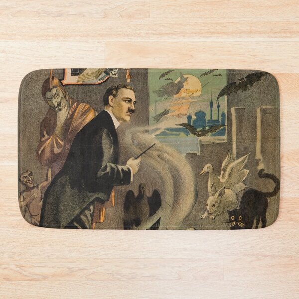 Item preview, Vintage magician poster designed and sold by Vintage Designs +.