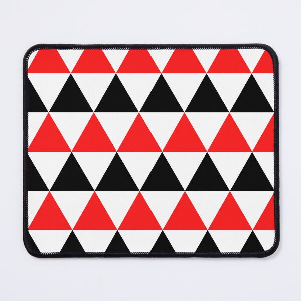 Item preview, Red and Black Triangles designed and sold by THEDESIGNERTTY.