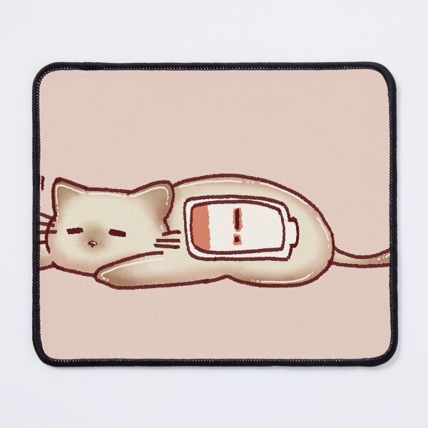 Item preview, Introvert cat low battery designed and sold by Denise, Denisn't.