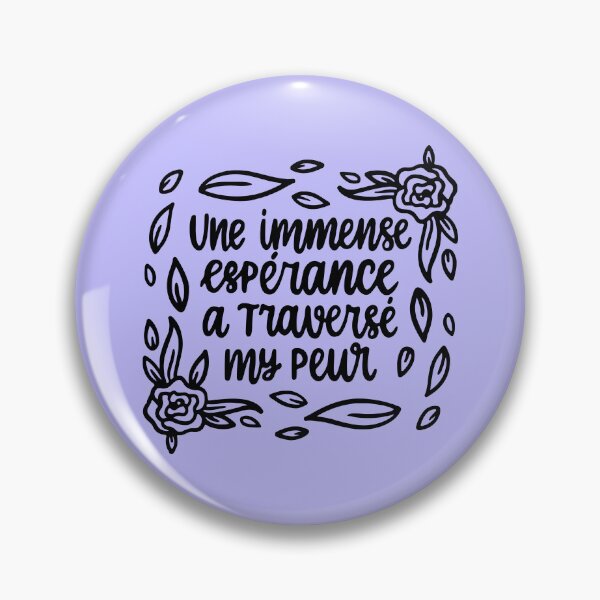 Item preview, Une immense esperance designed and sold by letterbrighter.