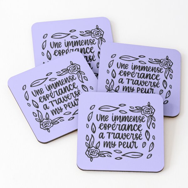 Item preview, Une immense esperance designed and sold by letterbrighter.