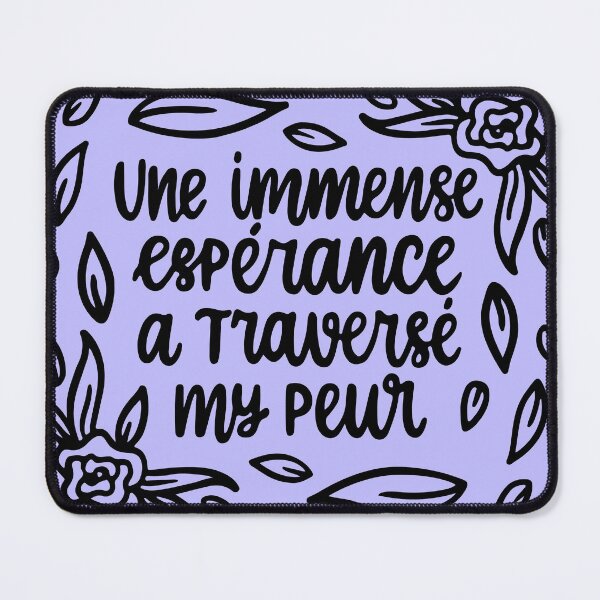 Item preview, Une immense esperance designed and sold by letterbrighter.