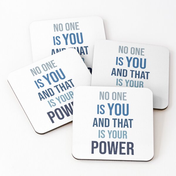 Item preview,  No one is you & that is your power, empowerment , equality  designed and sold by amine707.