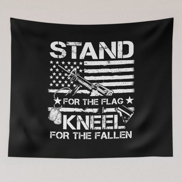 Item preview, Stand For The Flag Kneel For The Fallen designed and sold by Majesticoo.