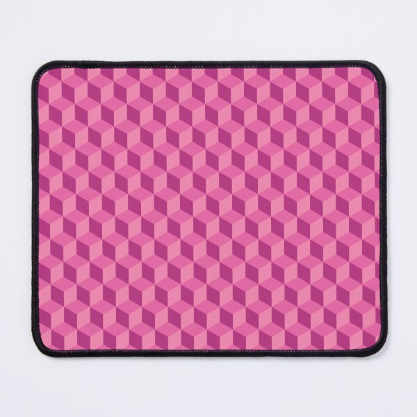 Item preview, Cute pink abstract hexagon pattern cube designed and sold by philbraxton.