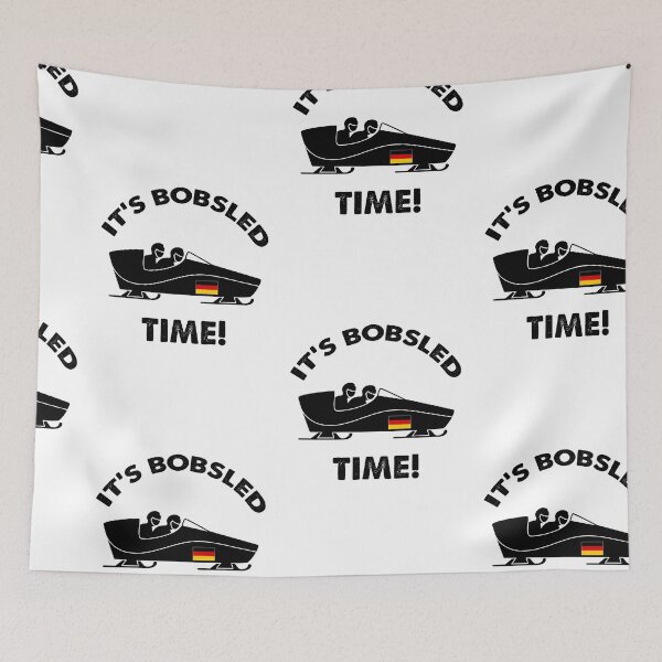 Item preview, Its Bobsled Time, Bobsled designed and sold by SportyDogShop.
