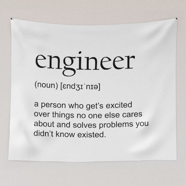 Item preview, Engineer funny dictionary Quote  designed and sold by 4You4U.