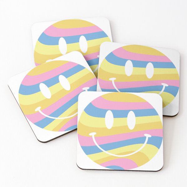 Item preview, yellow and pink smiley face aesthetic designed and sold by forkmuddies.