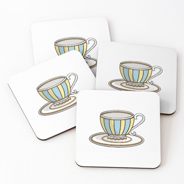 Item preview, Striped Teacup designed and sold by honeybeepaper.