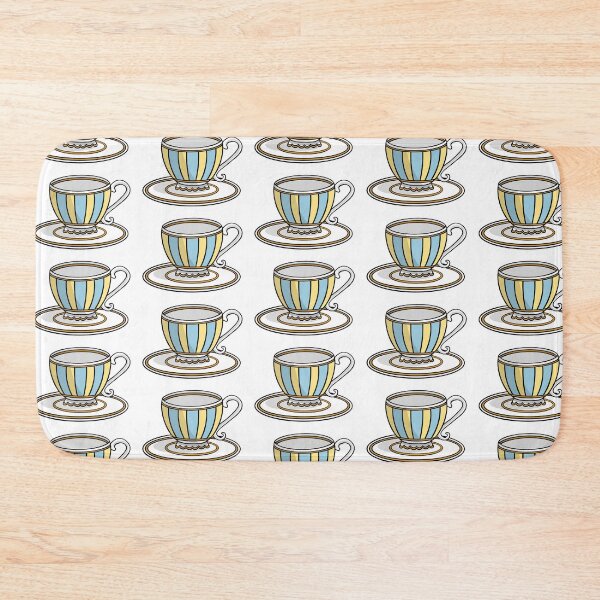 Item preview, Striped Teacup designed and sold by honeybeepaper.