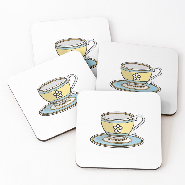 Item preview, Flower Teacup designed and sold by honeybeepaper.