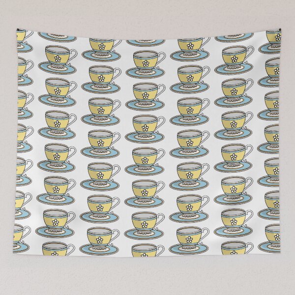 Item preview, Flower Teacup designed and sold by honeybeepaper.