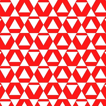 Artwork thumbnail, geometric Red Triangle pattern by THEDESIGNERTTY