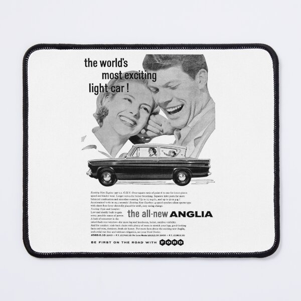 Item preview, Ford Anglia classic car advert, 1959 designed and sold by Random Railways.