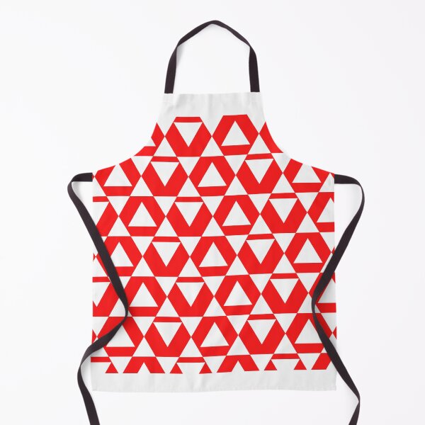 Item preview, geometric Red Triangle pattern designed and sold by THEDESIGNERTTY.