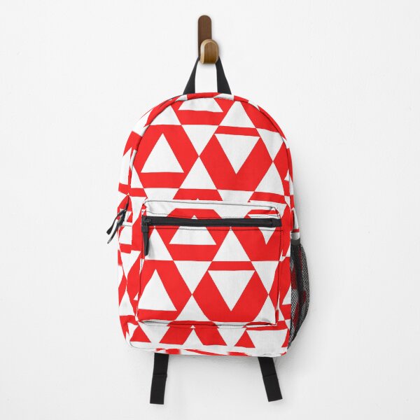 Item preview, geometric Red Triangle pattern designed and sold by THEDESIGNERTTY.