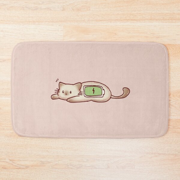 Item preview, Introvert cat charging battery full designed and sold by Denise, Denisn't.