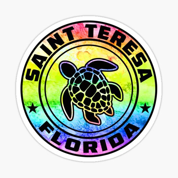 Item preview, St. Teresa Beach Florida Sea Turtle FL  designed and sold by DESTINATIONS DECAL.