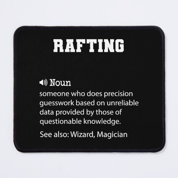 Item preview, Rafting Definition, Funny Rafting Quote, Cool gift for Rafting lover designed and sold by ZAstore.