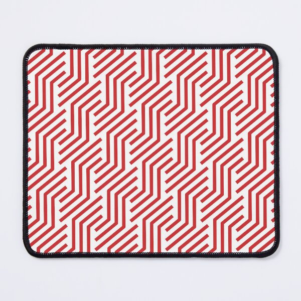 Item preview, Red and White Tessellation Line Pattern 21 Pairs Coloro 2022 Popular Color Red Glow 013-43-37 designed and sold by ColorOfTheYears.