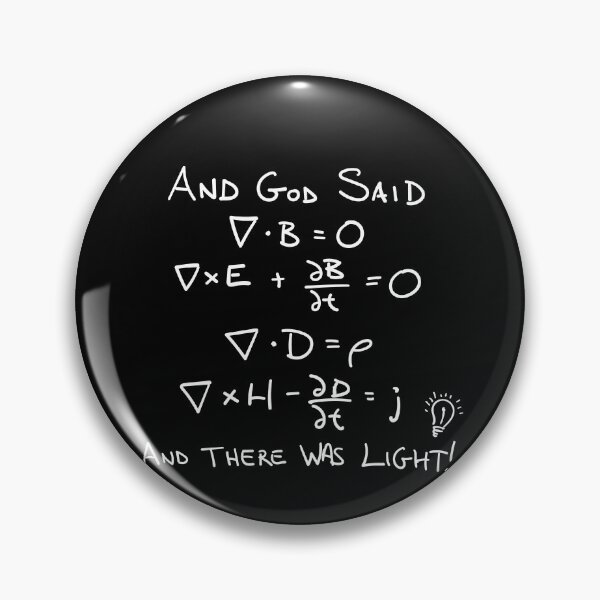 Item preview, Maxwells Equations and God Said There Was Light designed and sold by HappyLlama3000.