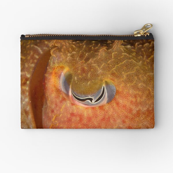 Eye of Giant Cuttlefish - Sepia apama Zipper Pouch