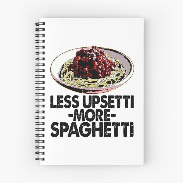 Item preview, Less Upsetti More Spaghetti designed and sold by Bendthetrend.