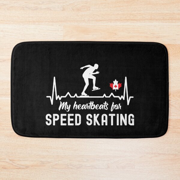 Item preview, My Heartbeats For Speed Skating, Speed Skating Fan designed and sold by SportyDogShop.