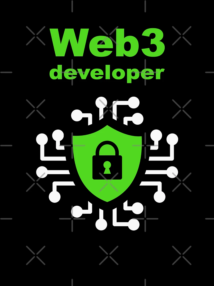 Thumbnail 7 of 7, Oversized T-Shirt, Web3 Developer, Blockchain Developer, Cryptocurrency, Software Engineer, Computer Science, Fullstack Developer, Programming Humor, Dark designed and sold by Max-Wear.