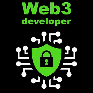 Artwork thumbnail, Web3 Developer, Blockchain Developer, Cryptocurrency, Software Engineer, Computer Science, Fullstack Developer, Programming Humor, Dark by Max-Wear