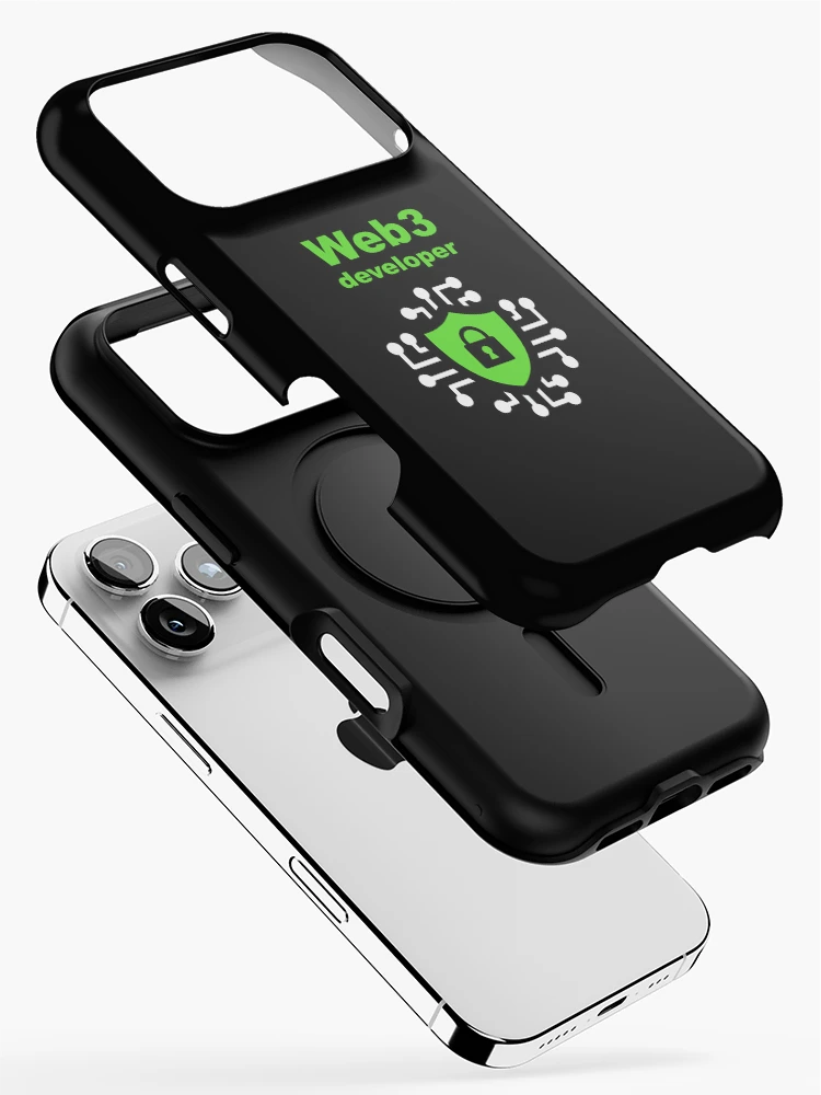 Thumbnail 2 of 4, iPhone Case, Web3 Developer, Blockchain Developer, Cryptocurrency, Software Engineer, Computer Science, Fullstack Developer, Programming Humor, Dark designed and sold by Max-Wear.