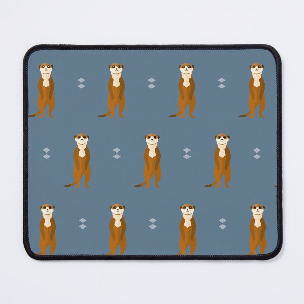 Item preview, Meerkats on blue designed and sold by reneesillus.